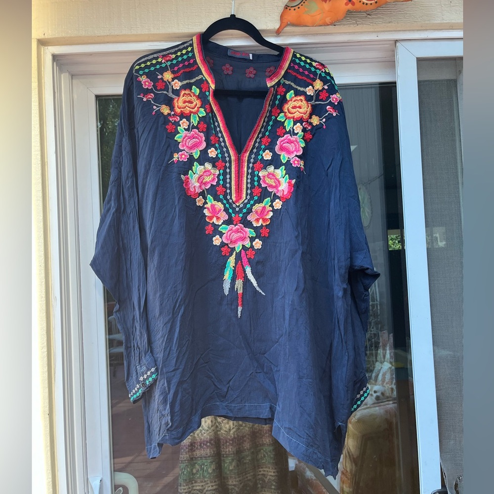Johnny Was Blouse XXL